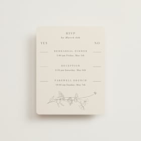 Multi-Event RSVP Cards