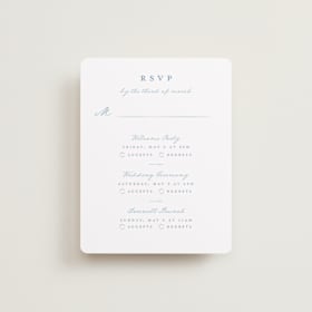 Multi-Event RSVP Cards