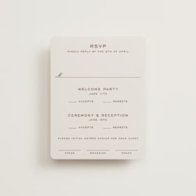 Multi-Event RSVP Cards