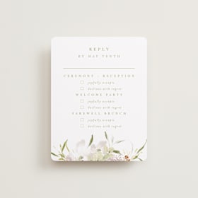 Multi-Event RSVP Cards