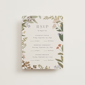 Multi-Event RSVP Cards