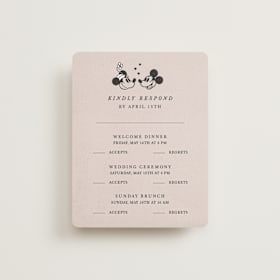 Multi-Event RSVP Cards