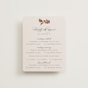 Multi-Event RSVP Cards