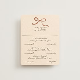 Multi-Event RSVP Cards