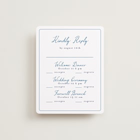 Multi-Event RSVP Cards