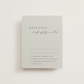 Multi-Event RSVP Cards