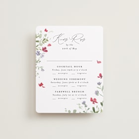 Multi-Event RSVP Cards