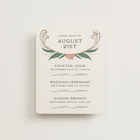 Multi-Event RSVP Cards