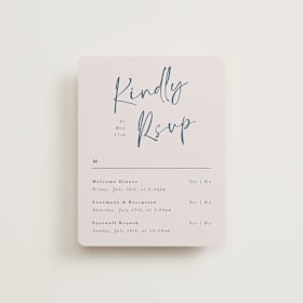 Multi-Event RSVP Cards