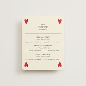 Multi-Event RSVP Cards