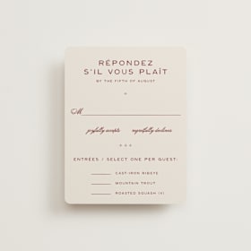 RSVP Cards