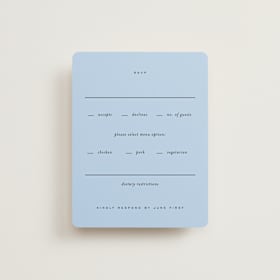 RSVP Cards