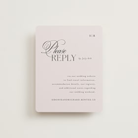 RSVP Online Enclosure Cards