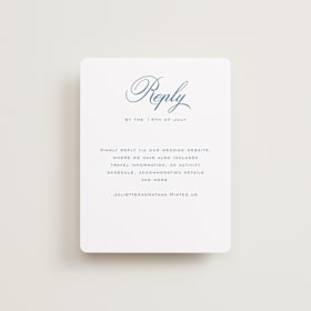 RSVP Online Enclosure Cards