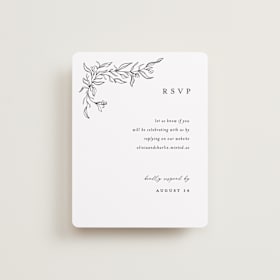 RSVP Online Enclosure Cards