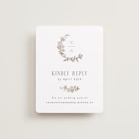 RSVP Online Enclosure Cards