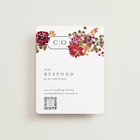 RSVP Online Enclosure Cards