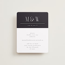 RSVP Online Enclosure Cards