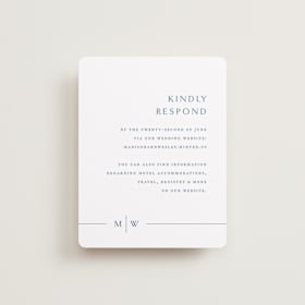 RSVP Online Enclosure Cards