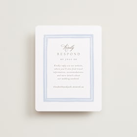 RSVP Online Enclosure Cards