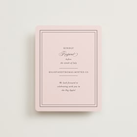 RSVP Online Enclosure Cards