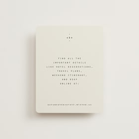 RSVP Online Enclosure Cards