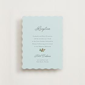 Reception Cards