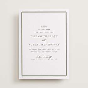 Letterpress Save the Date Cards