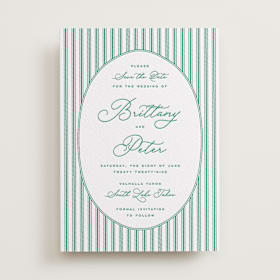Letterpress Save the Date Cards