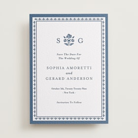 Letterpress Save the Date Cards