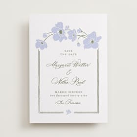 Letterpress Save the Date Cards