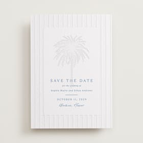 Letterpress Save the Date Cards