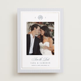 Foil-Pressed Save The Date Cards