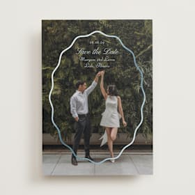 Foil-Pressed Save The Date Cards