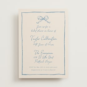 Bridal Shower Invitations