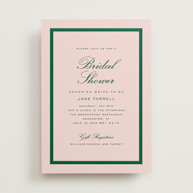 Bridal Shower Invitations