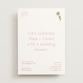 Bridal Shower Invitations