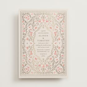 Foil-Pressed Wedding Invitations