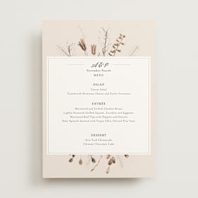 Menus