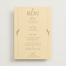 Menus