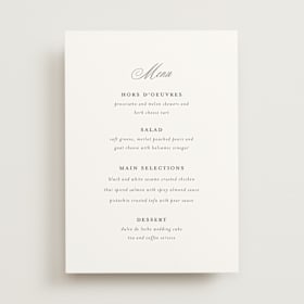 Menus