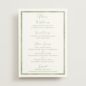 Menus