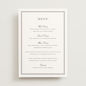 Menus