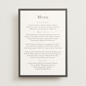 Menus