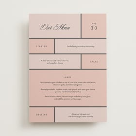Menus