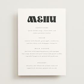 Menus