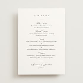 Menus