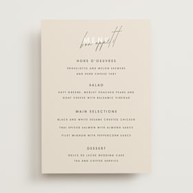Menus