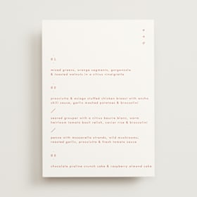 Menus
