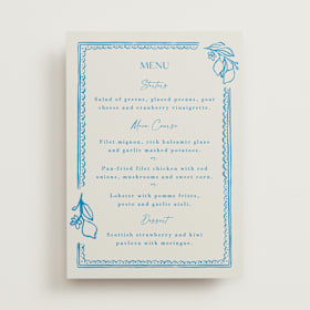 Menus